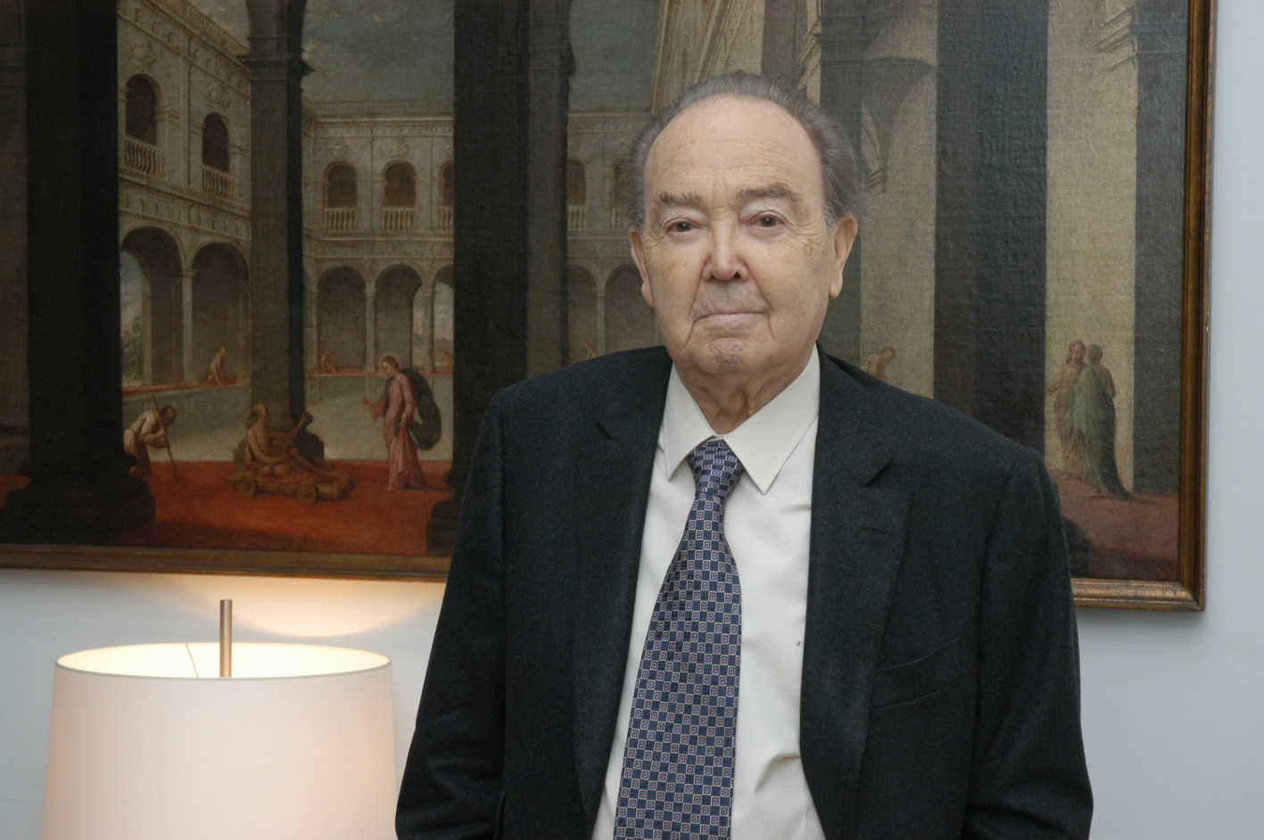 José Vidal-Beneyto (Carcaixent, 1927–Paris, 2010), en una imagen cedida por la Universitat. - 