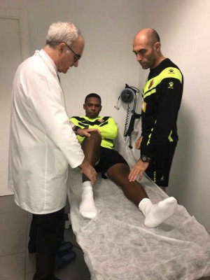 Tres meses de recuperación por delante para Corozo 