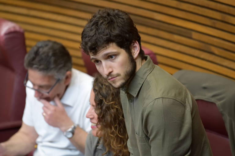 El síndic de Podemos en Les Corts, Antonio Estañ. Foto: CORTS - 