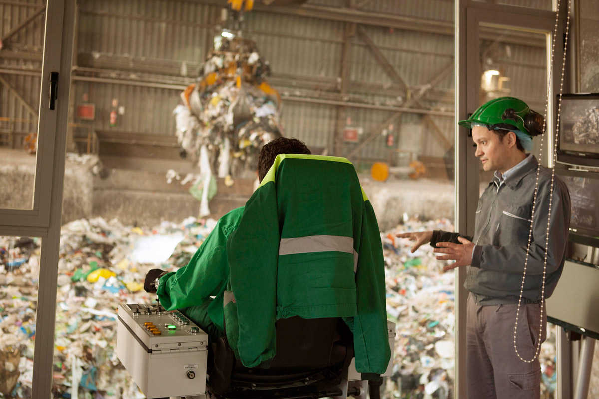 Vertedero de Urbaser, gestor de residuos en Alicante, en una imagen de archivo - 
