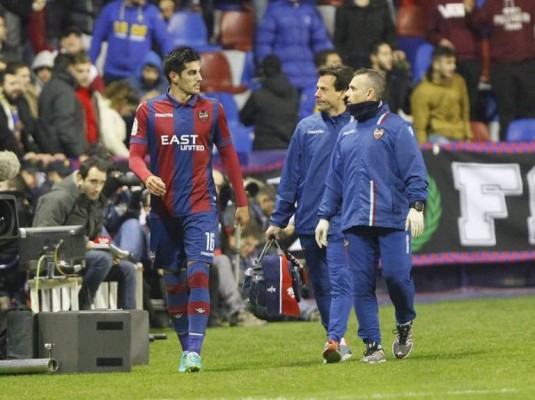 Chema sufre una rotura en la zona isquiotibial y no jugará ante el Leganés