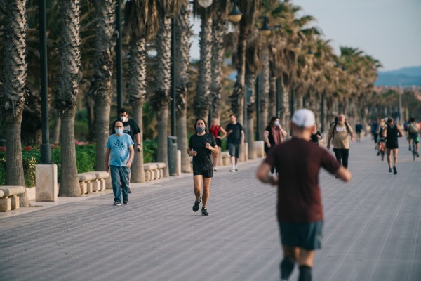Primer día de salida de los deportistas en València (Fotos: Kike Taberner)