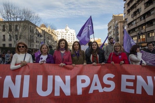 Manifestación del 8M 2020 en València (Fotos: EVA MÁÑEZ)