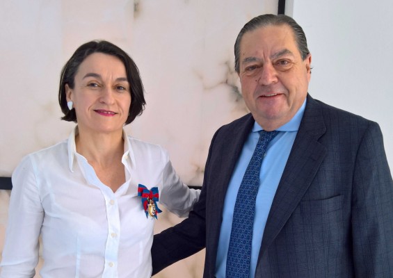 La Asociación Nacional de Remolcadores de España distingue a Mar Chao por su trayectoria