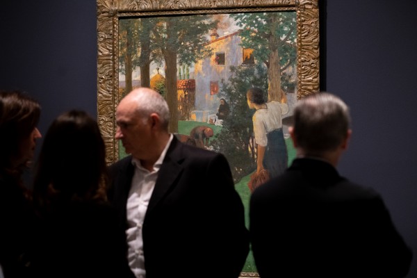 Inauguración de la exposición 'Paraísos. Impresionismo europeo y americano. Colección Carmen-Thyssen Bornemisza' (Fotos: KIKE TABERNER)