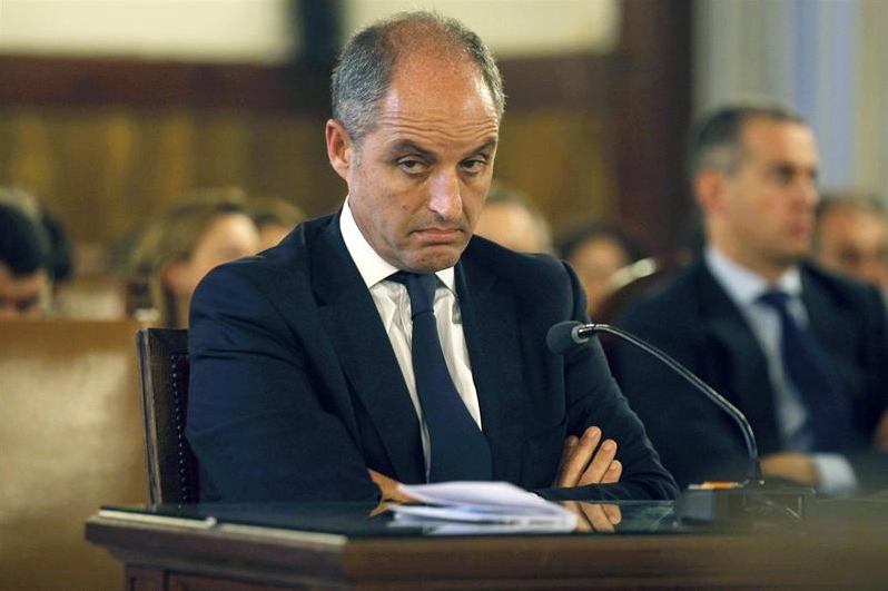 Camps no comparecerá en el juicio de Fitur al renunciar Betoret a su testimonio