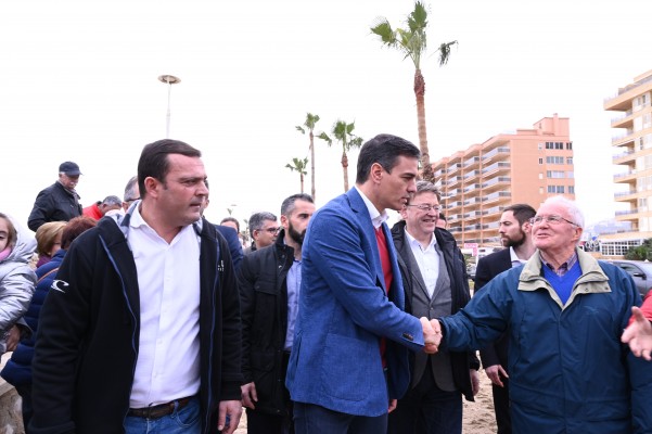 Visita de Pedro Sánchez al Baix Maestrat. Fotos: Delegación del Gobierno en la Comunitat