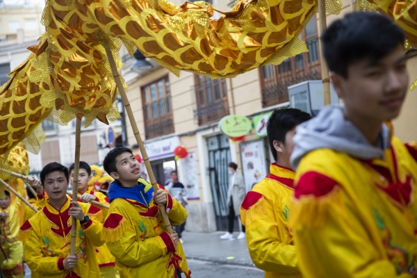 Cabalgata del Año Nuevo chino en València. Fotos: Eva Máñez.