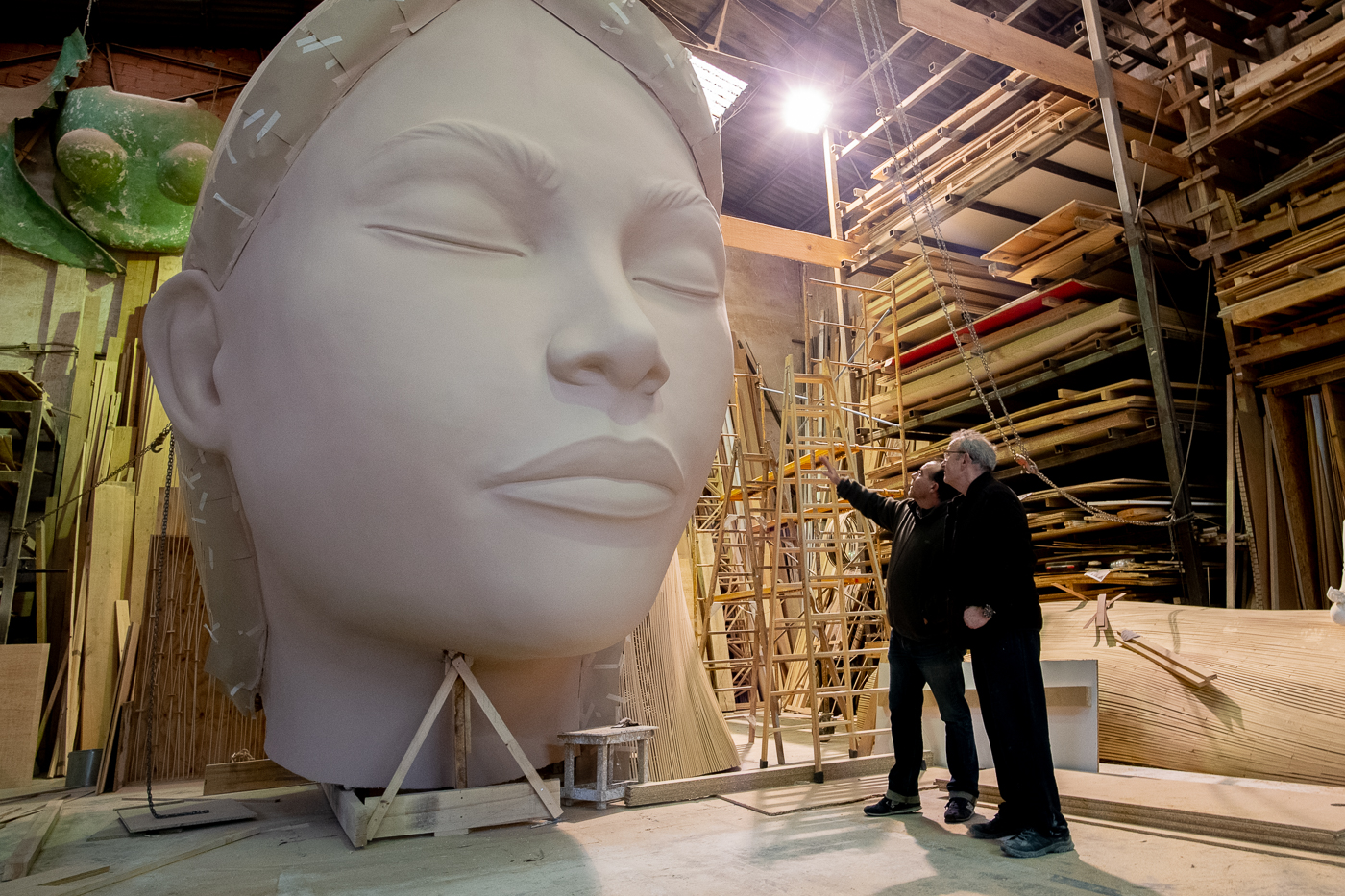 Así será la falla municipal de 2020 (Fotos: Kike Taberner)