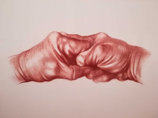 'Arrels i Mans', la impresionante obra de Pepe Azorín, exhibida en el MACE de Elche
