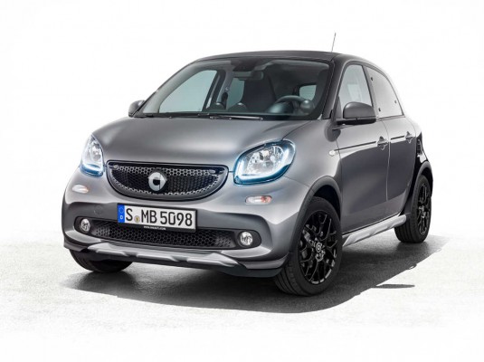 Ya se admiten pedidos del smart forfour crosstown edition