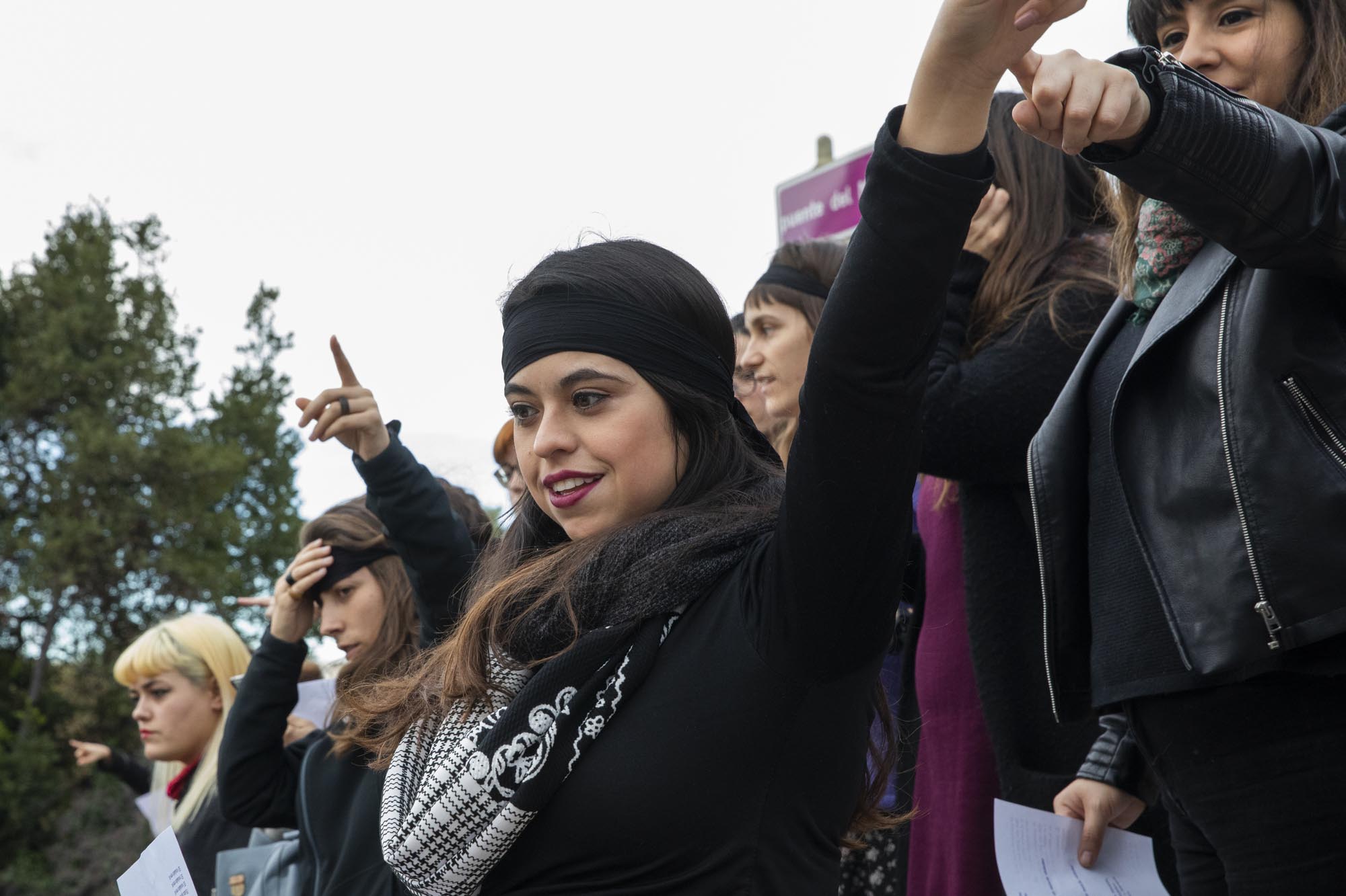València se une al movimiento 'Un violador en tu camino' (Fotos: Eva Máñez)