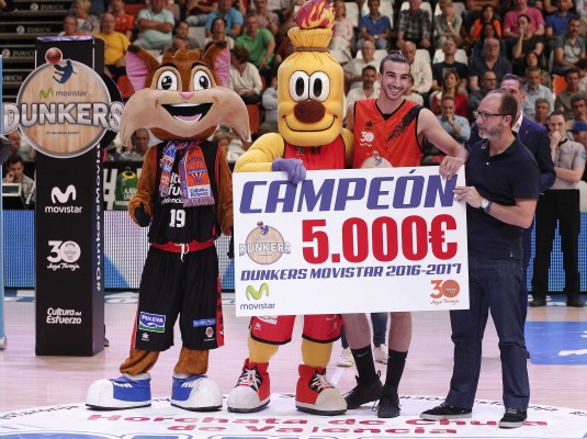Valencia Basket lanza la segunda edición de Dunkers Movistar