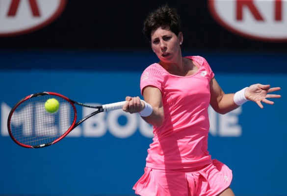 Carla Suárez no tuvo ninguna opción de victoria ante la polaca Radwanska