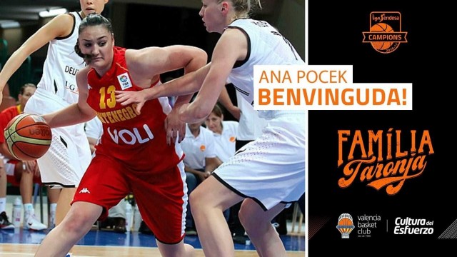 Ana Pocek, nuevo refuerzo para el Valencia Basket