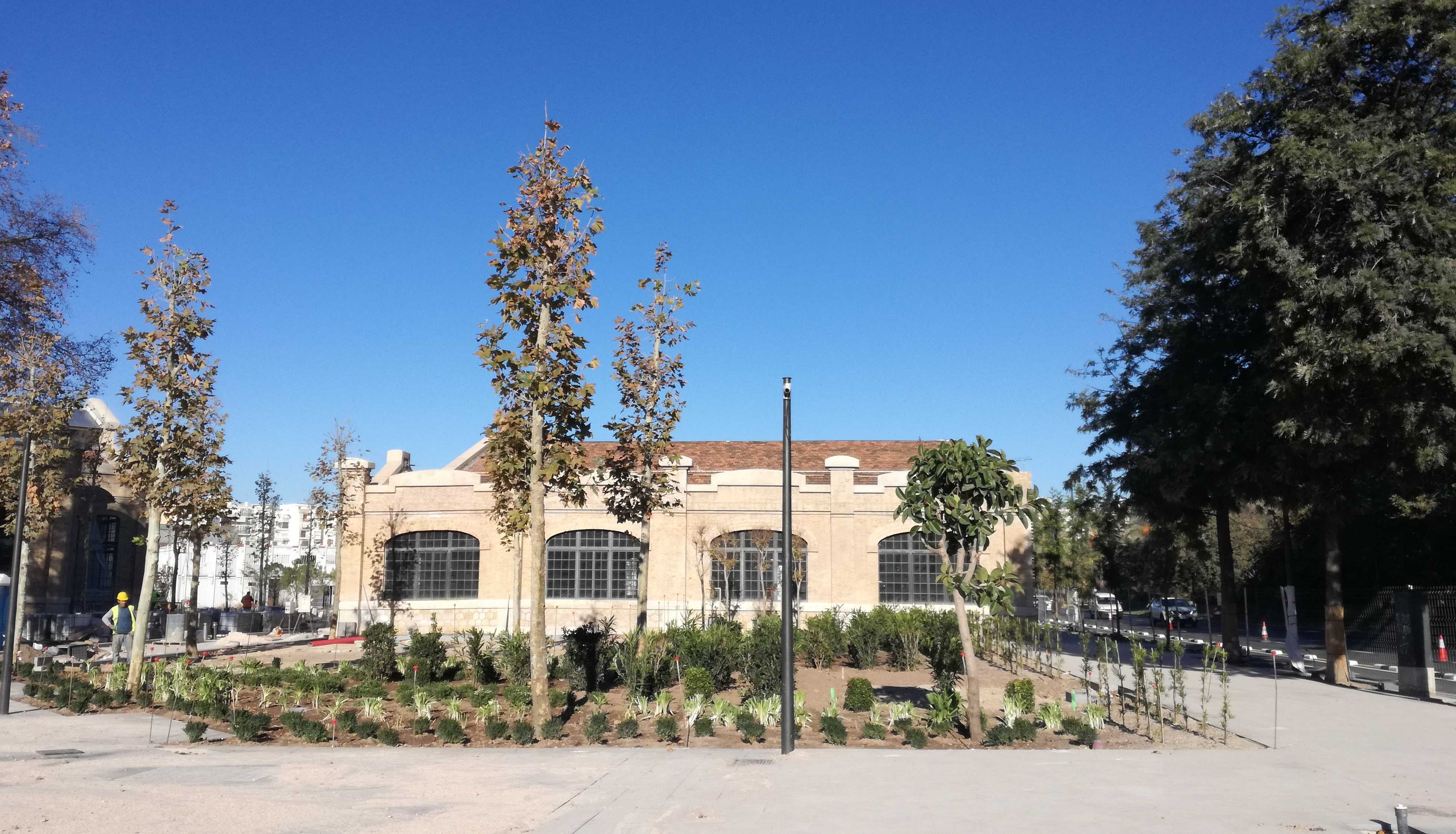 Aspecto reciente de La Nave 4 del Parque Central. - 