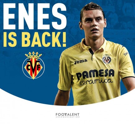 El Villarreal devuelve a Enes Unal a su vestuario