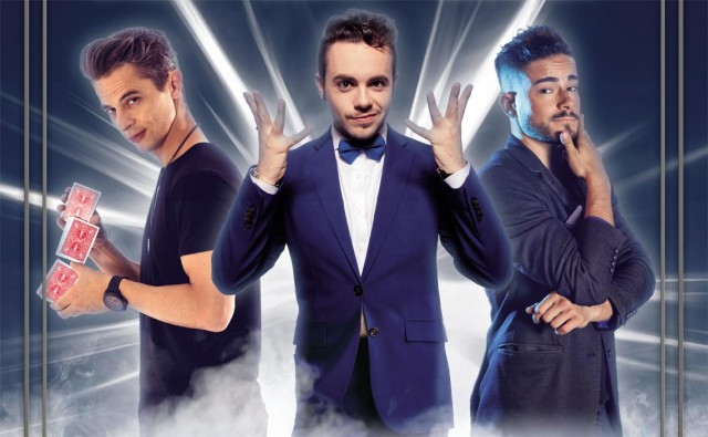 La magia de Marin, G. Alenxander y Nuek Galán junta en un 'show' que “bebe mucho de las Vegas” 