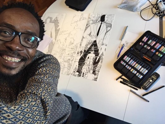 Ramón Esono: dibujos contra la injusticia social que se pagan con la cárcel