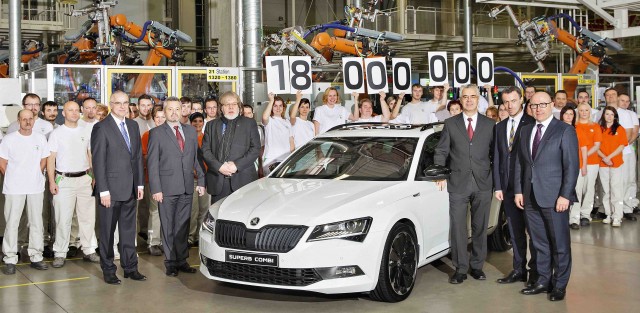 Nuevo hito para Škoda: 18 millones de vehículos producidos