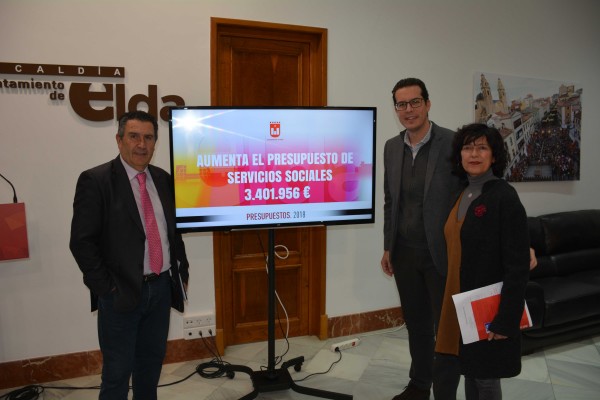 Elda presenta un presupuesto municipal que aumenta un 47% en inversiones