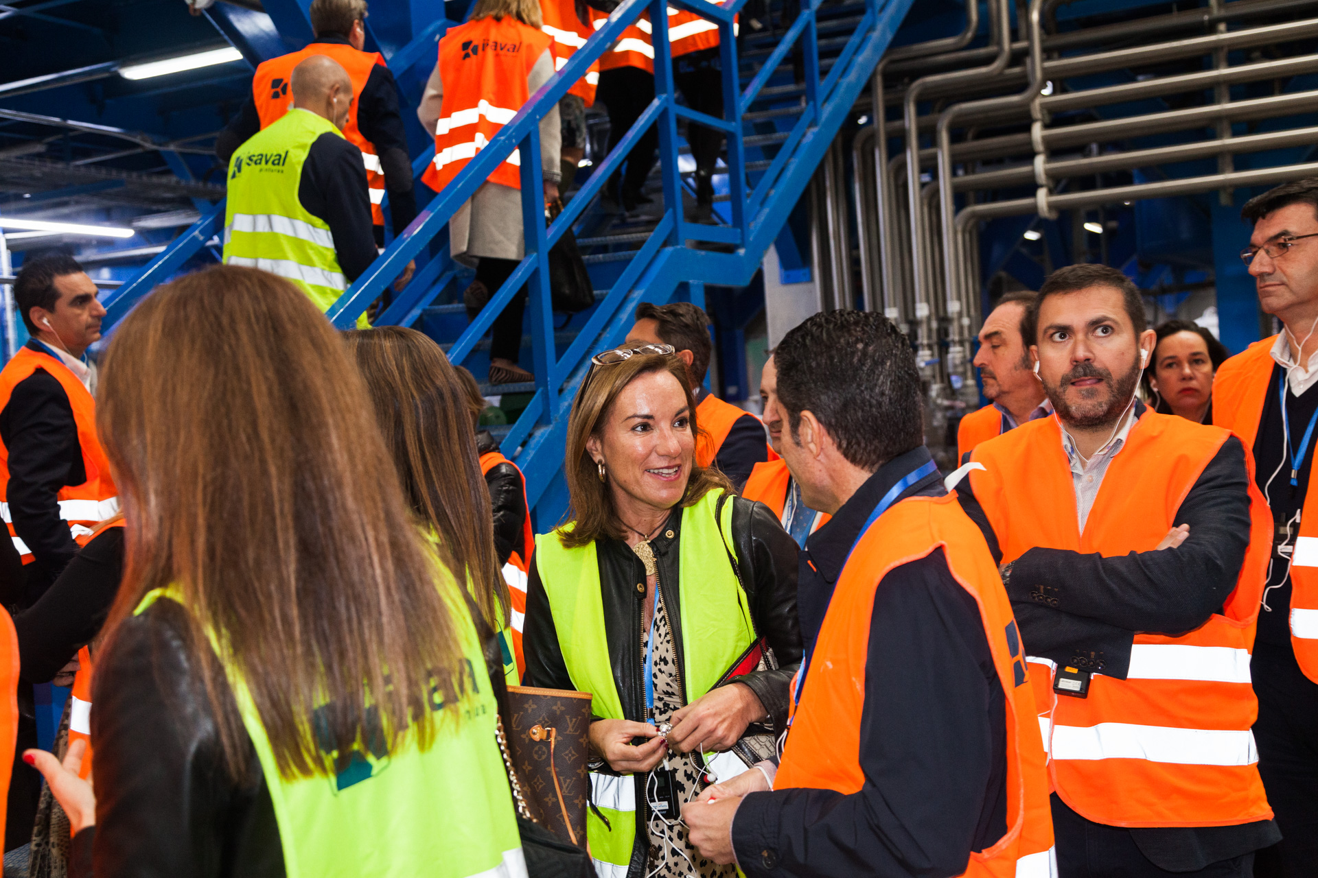 Visita de AED a Pinturas Isaval (Fotos: WIZIBLE)