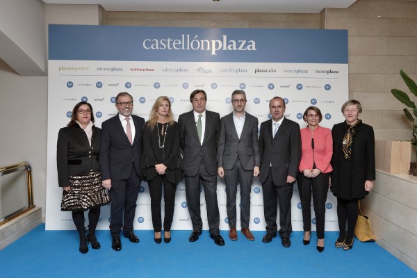 Photocall primer aniversario Castellón Plaza. Fotos: Antonio Pradas
