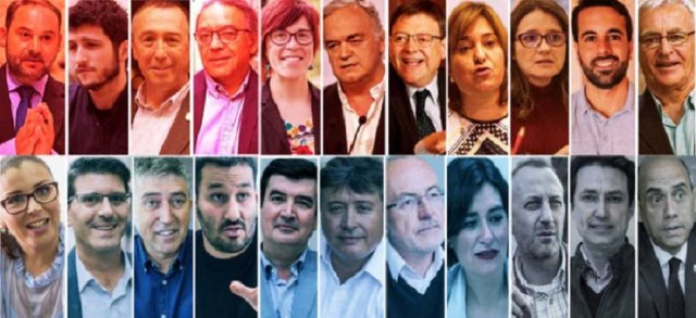 El termómetro de 2017: así les fue el año a 22 de los políticos valencianos más relevantes