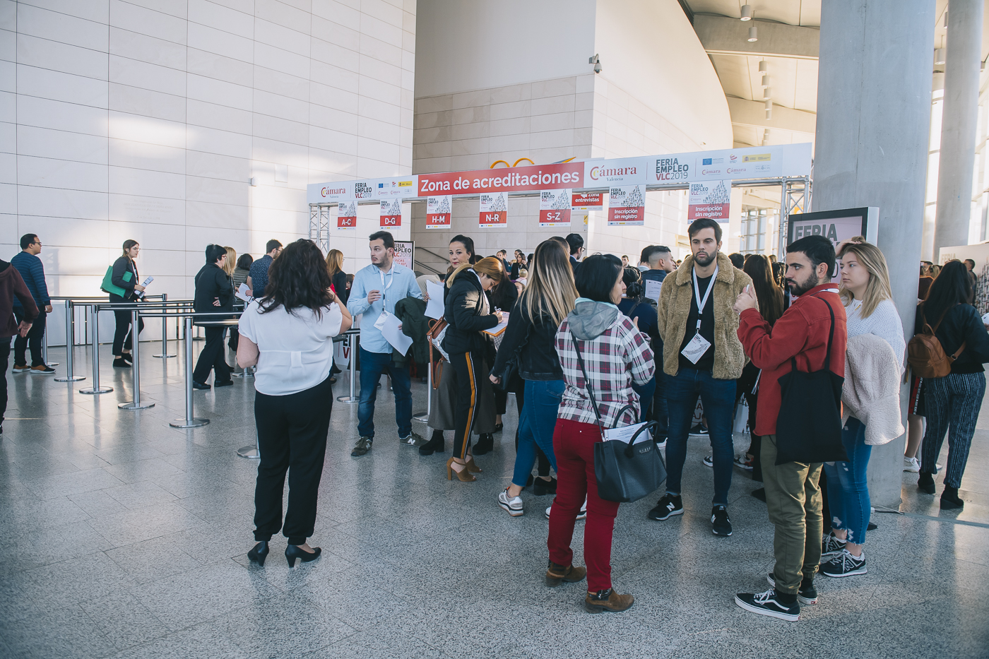 Feria del Empleo de Cámara Valencia (Fotos: KIKE TABERNER)