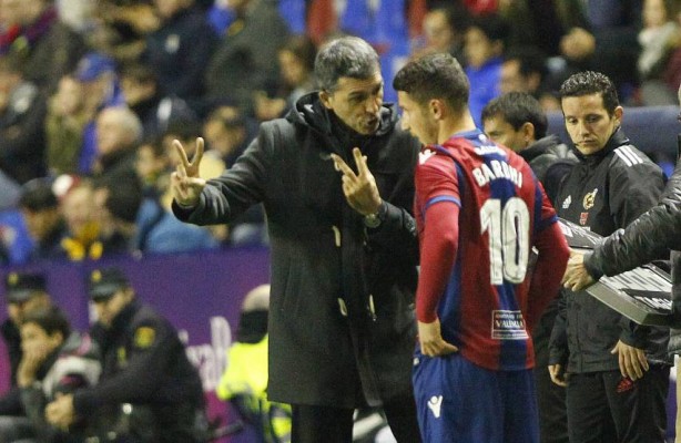 El Levante perdió en siete ocasiones en su primer partido del año en Primera