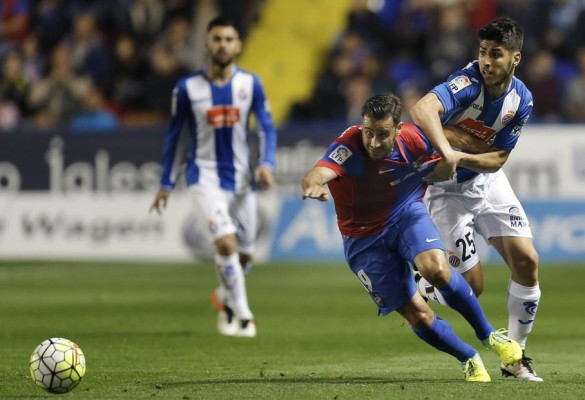El Levante perdió las dos eliminatorias coperas que disputó ante el Espanyol