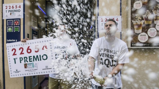 La Comunitat Valenciana prevé gastar 24,93 euros por habitantes en el sorteo de El Niño