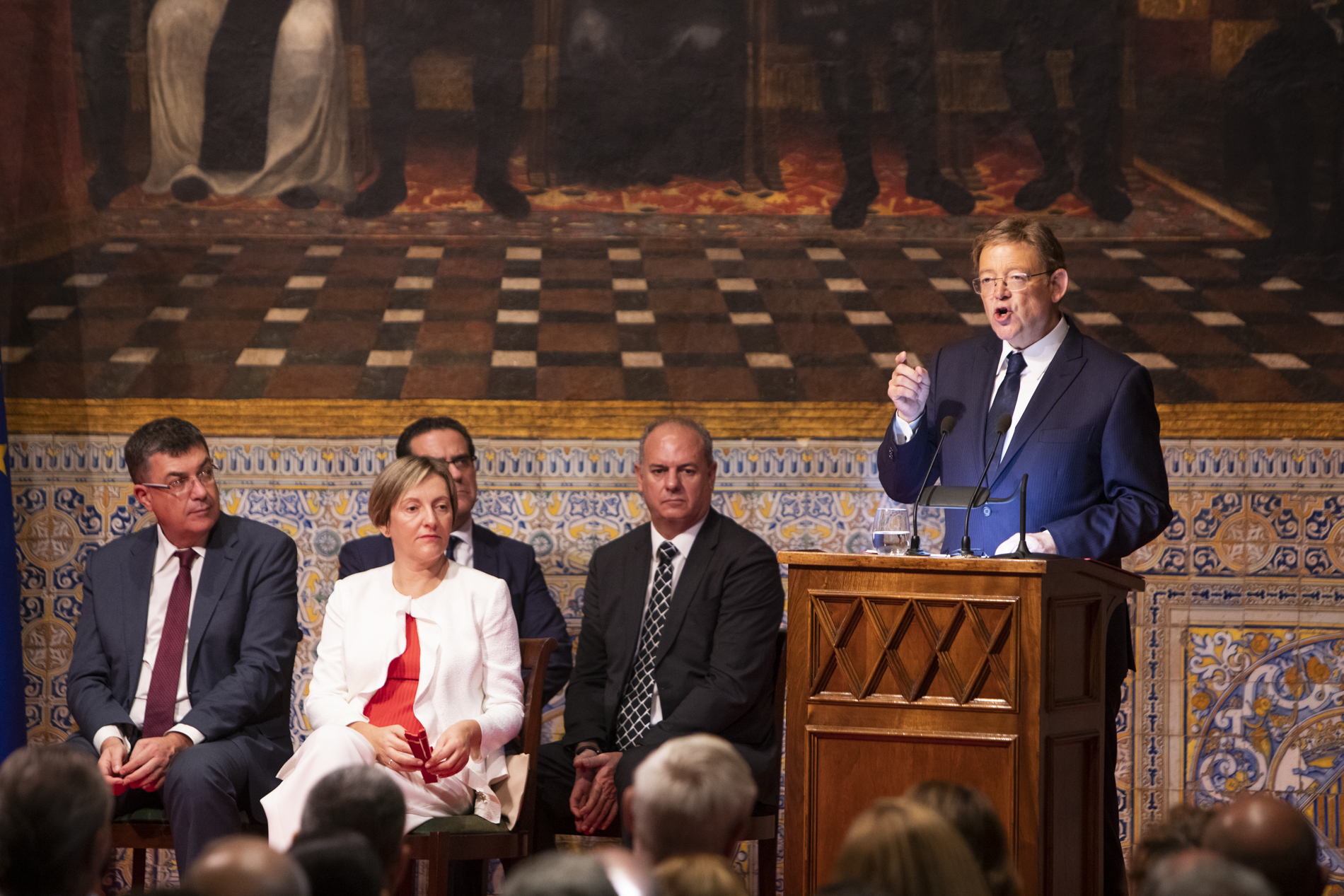 Acto institucional del 9 d'Octubre en la Generalitat 2019 (Fotos: EVA MÁÑEZ)