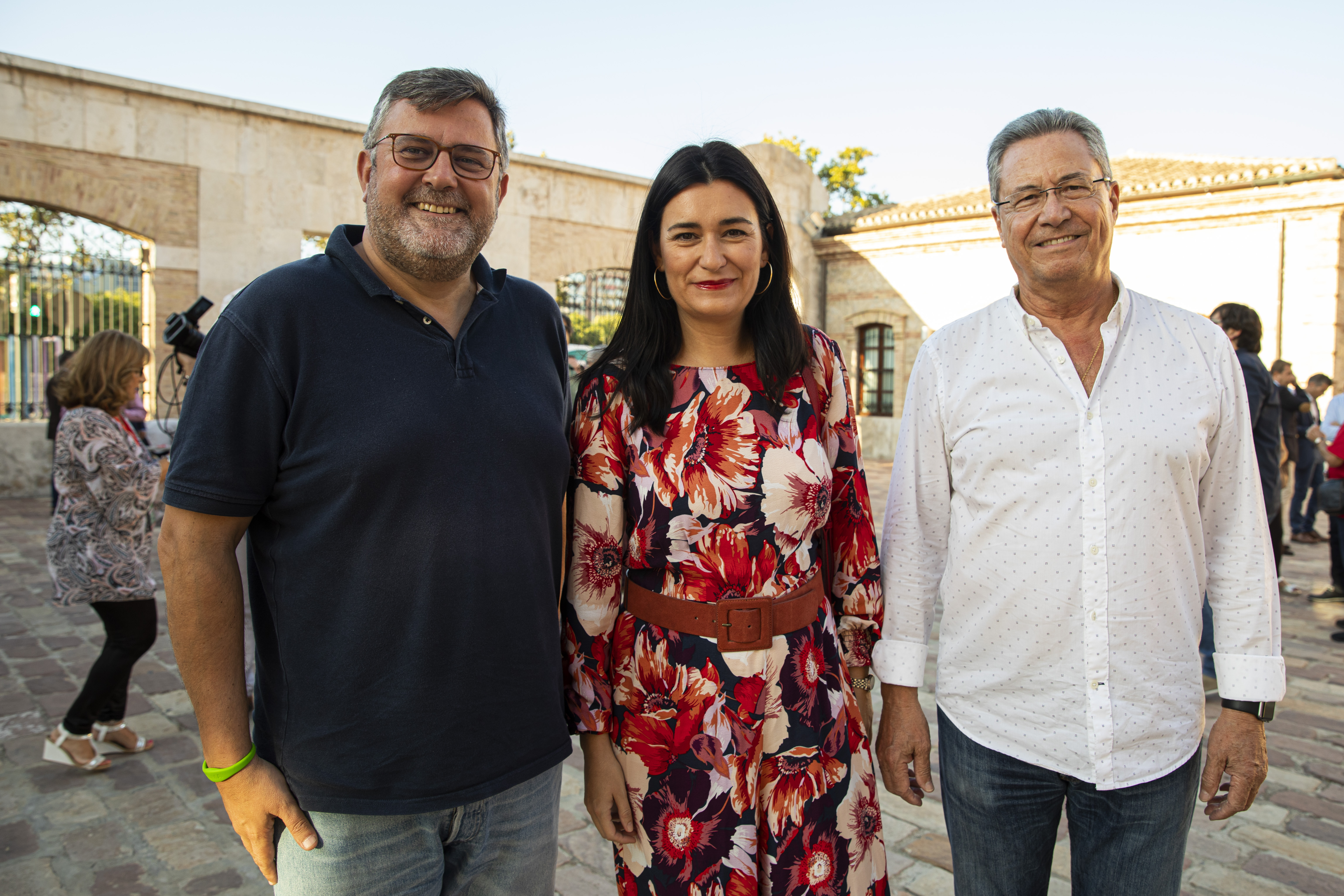 Mitin del PSOE en la Petxina de València (Fotos: EVA MÁÑEZ)