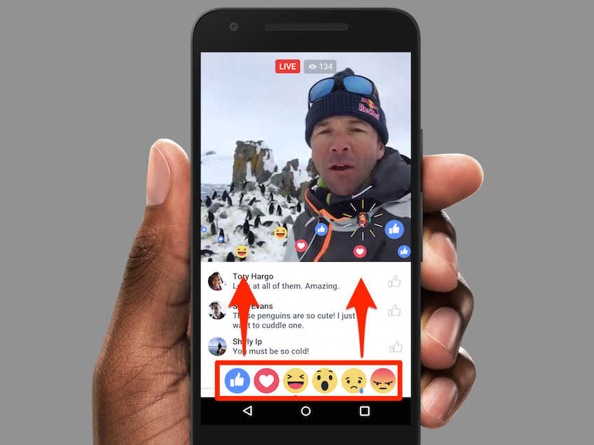 Más de 10 millones de personas en todo el mundo usaron Facebook Live para retransmitir su entrada en el 2018, un 47% más