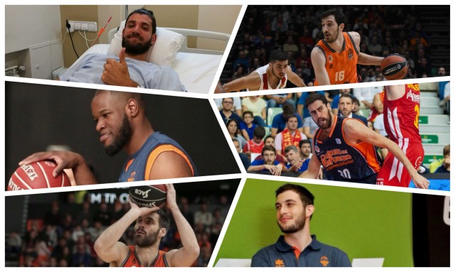 El calvario taronja: Un repaso por los lesionados de Valencia Basket