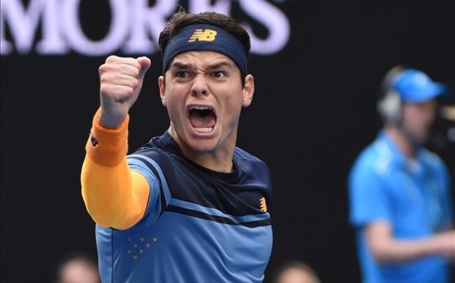 Raonic doblega a Monfils en el último duelo de cuartos de final