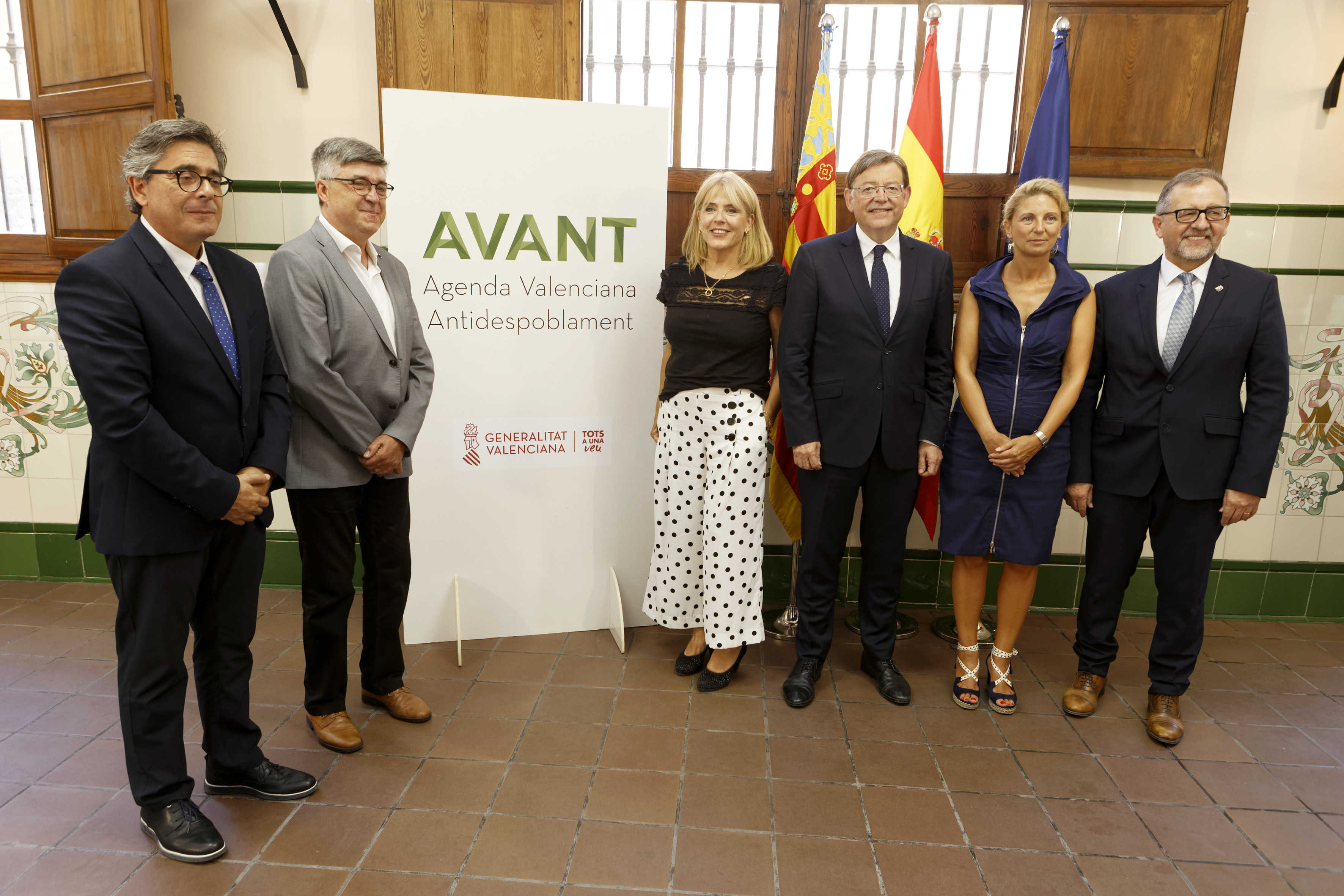 Presentació de l'Agenda Valenciana Antidespoblament. Fotos: Antonio Pradas