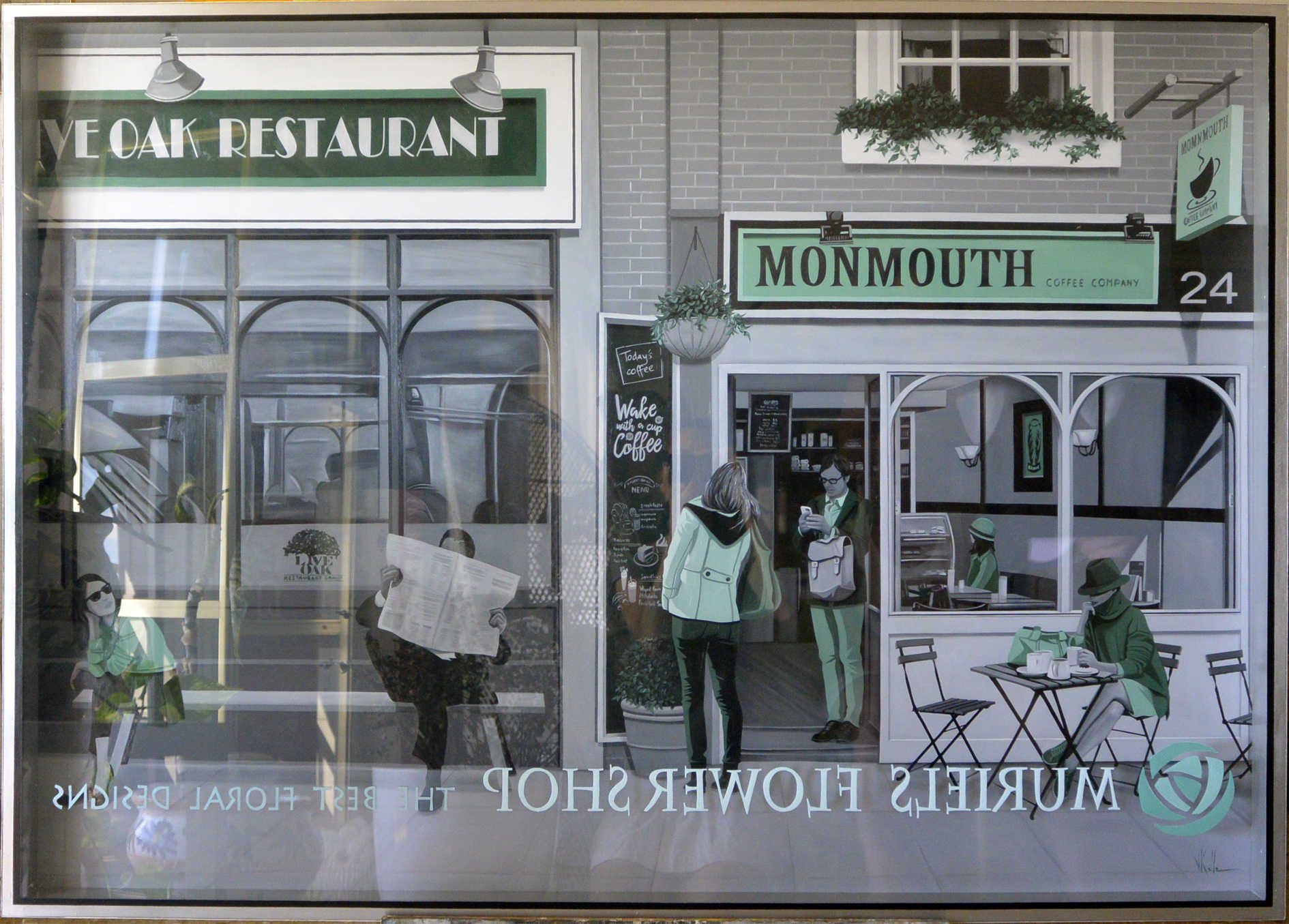 Virginia Kelle lleva sus escenas urbanas a la galería Benlliure 

