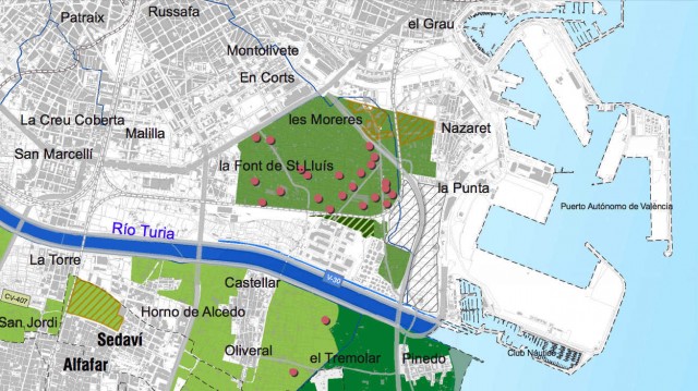El plan para recuperar la huerta permitirá la construcción de más de 500 viviendas en La Punta