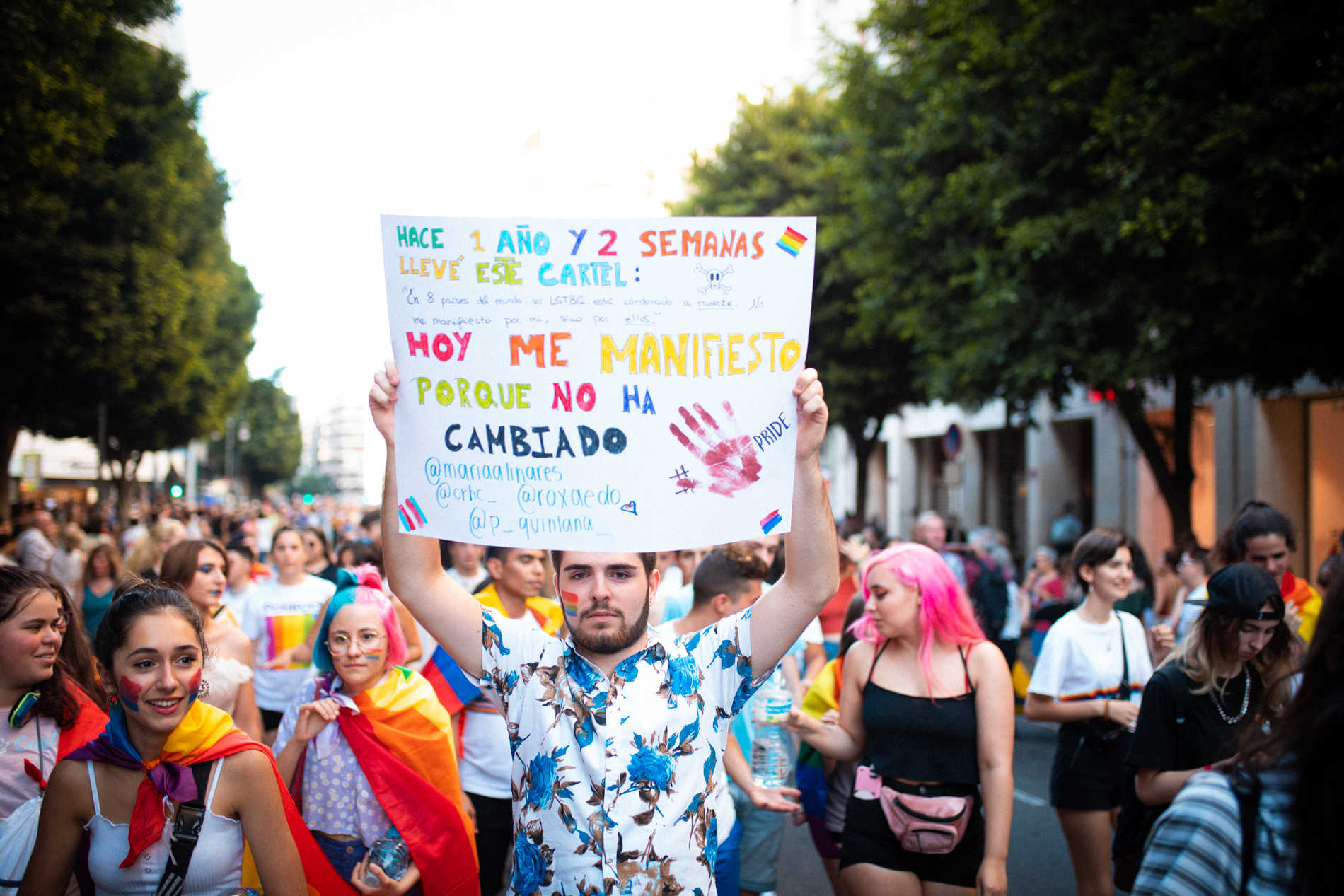 Manifestación del Orgullo LGTBI+ en València (Fotos: ESTRELLA JOVER)