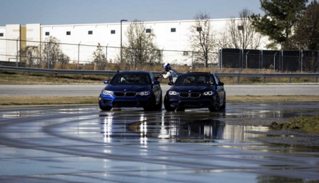 BMW establece dos GUINNESS WORLD RECORDS™ derrapando con el nuevo BMW M5