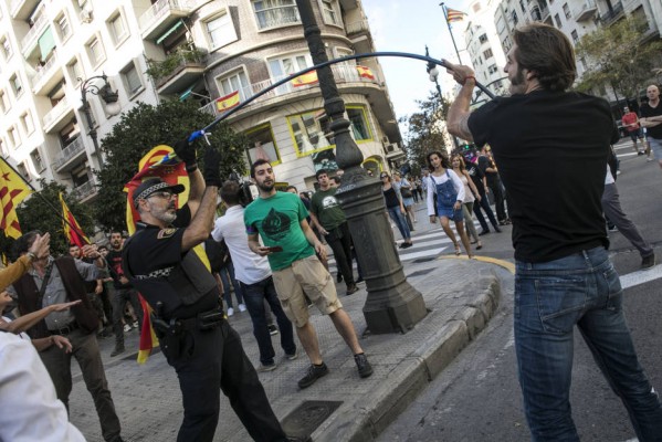 Dos investigados por agresiones el 9 d'Octubre niegan que participaran en el apaleamiento