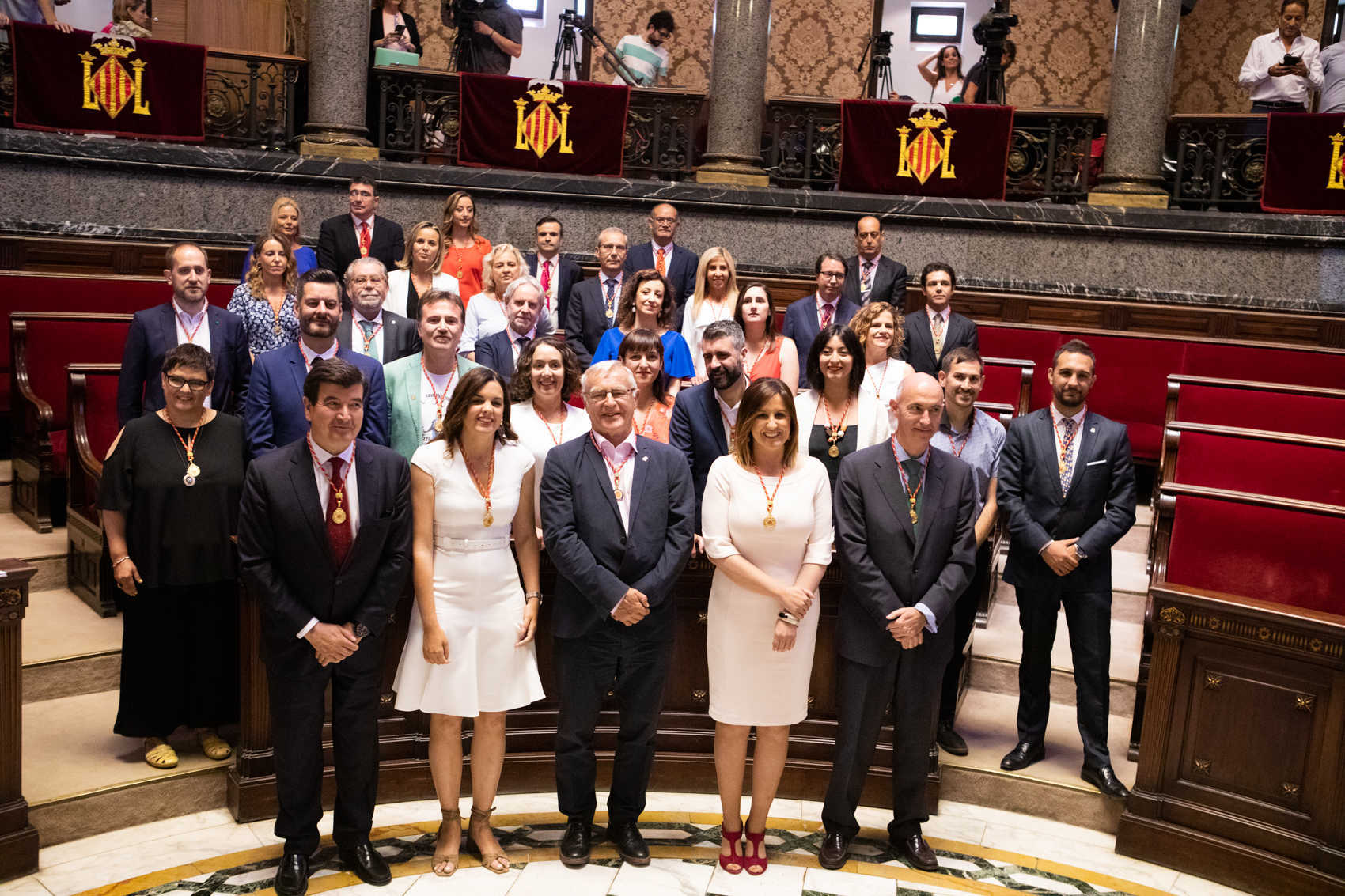 Constitución del Ayuntamiento de València y elección de Joan Ribó como alcalde (Fotos: Estrella Jover)