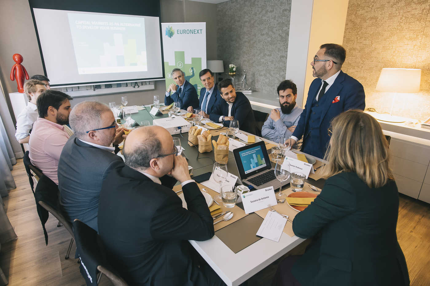Jornada de Euronext en València con empresarios valencianos (Fotos: KIKE TABERNER)