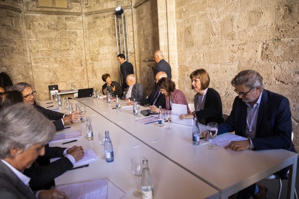 Deliberación Jurados de la 31 edición de los Premios Jaime I (Fotos: EVA MÁÑEZ)