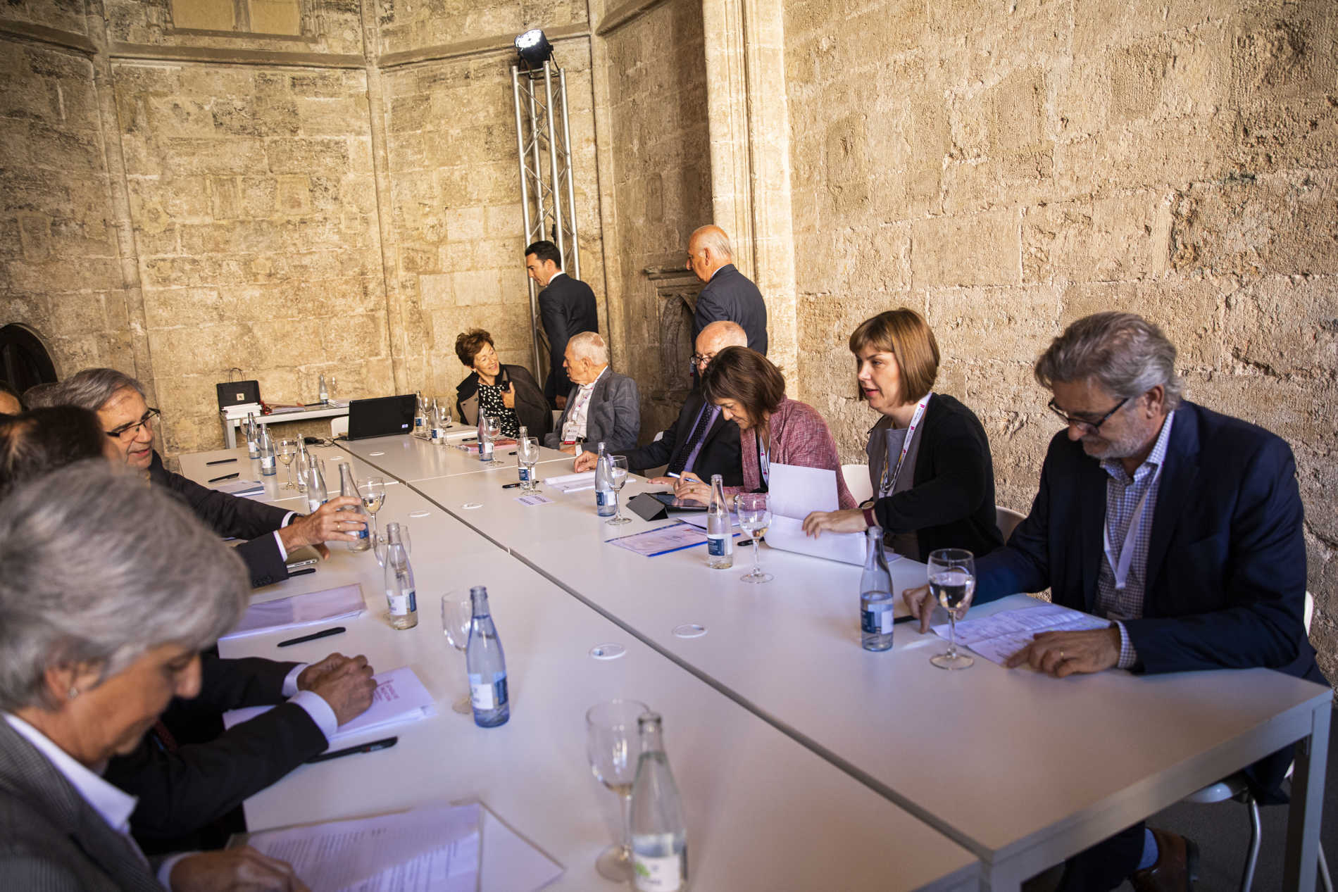 Deliberación Jurados de la 31 edición de los Premios Jaime I (Fotos: EVA MÁÑEZ)