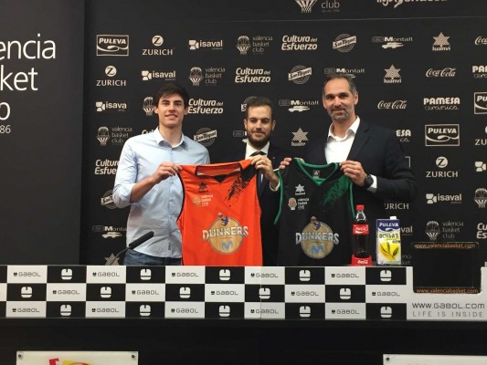 El concurso 'Dunkers Movistar' más espectacular, a partir de mañana en la Fonteta