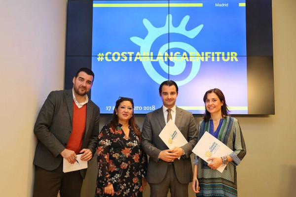 Costa Blanca apuesta en Fitur por la gastronomía, la cultura y las fiestas populares como reclamo