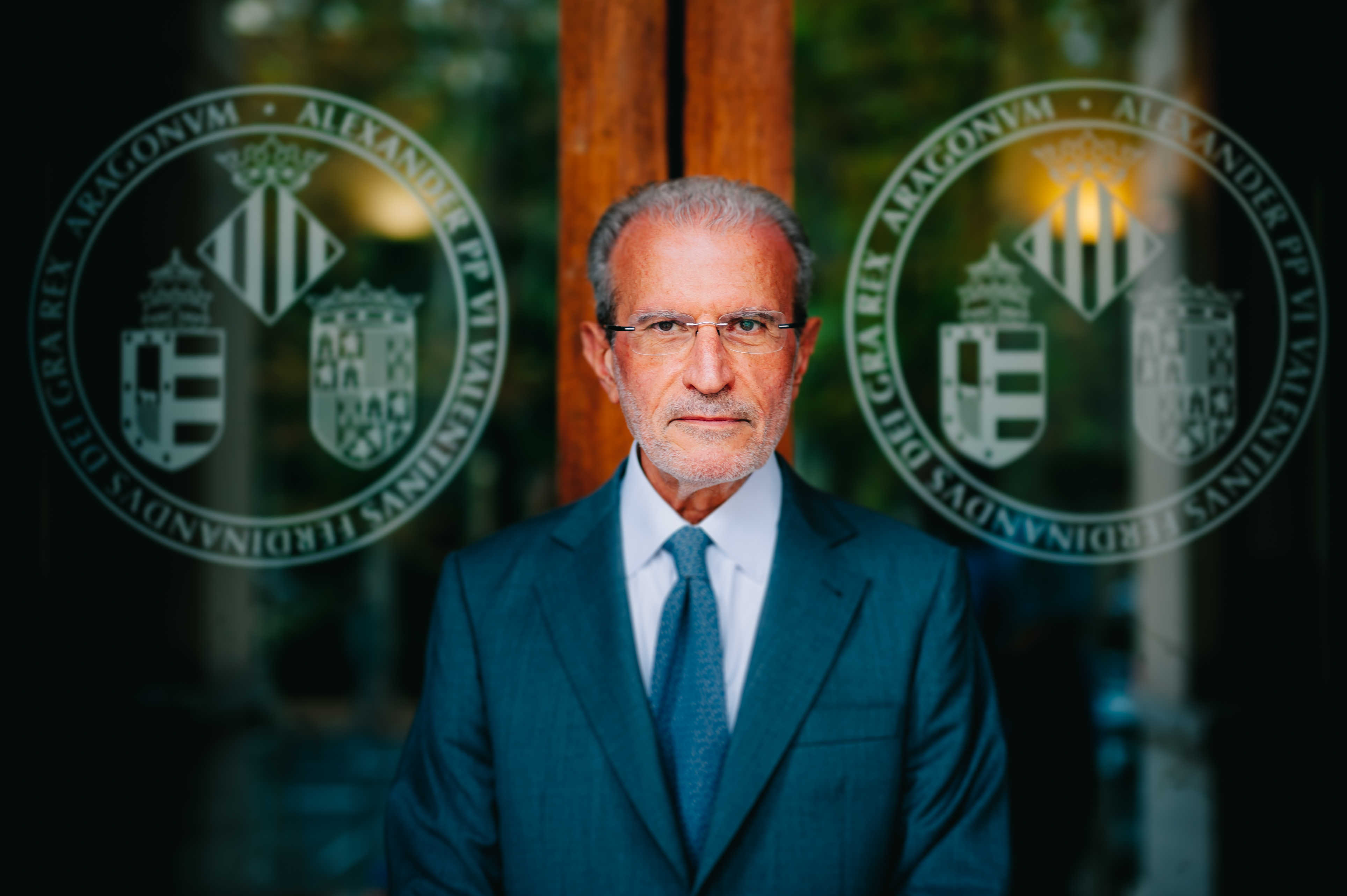 El rector de la Universitat de València, Esteban Morcillo. Foto: KIKE TABERNER - 